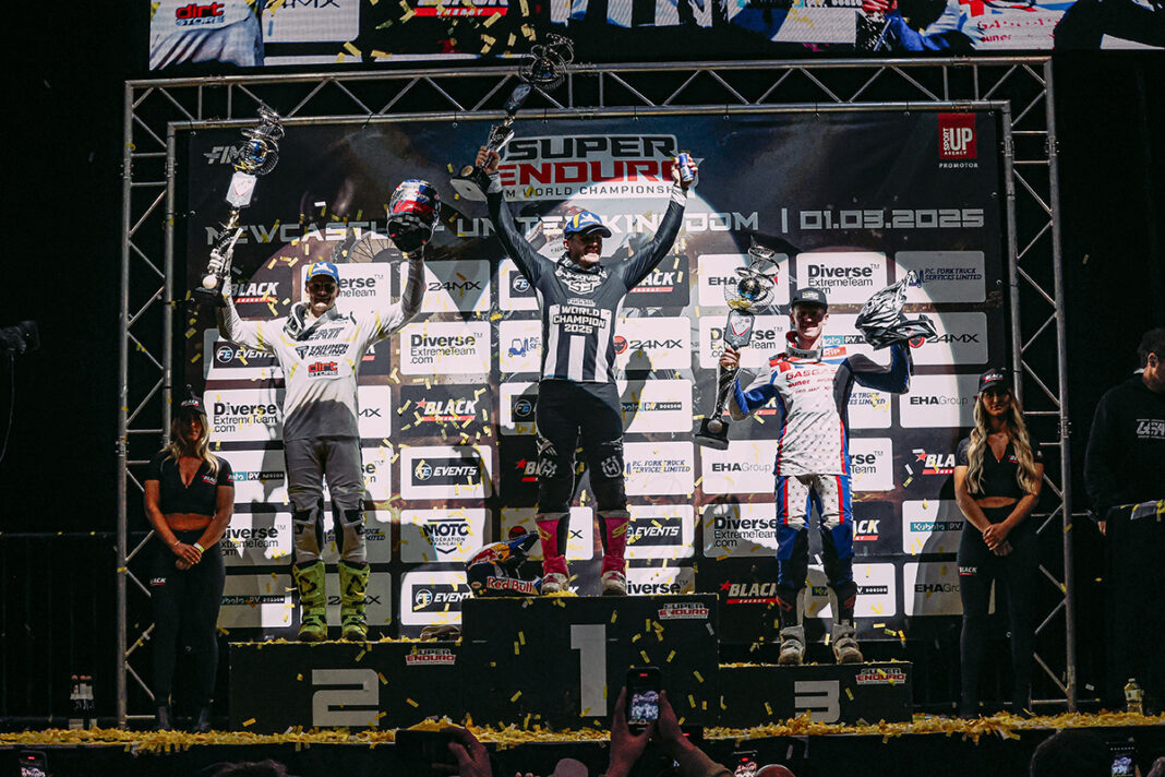 Po 6 etapo Newcastle, Billy Bolt – Penktą kartą SuperEnduro pasaulio čempionas!