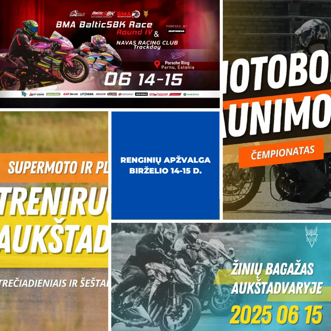 Birželio 14-15 renginių apžvalga